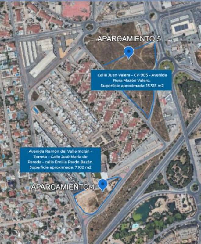 Torrevieja unveils plans for 6 new city centre car parks