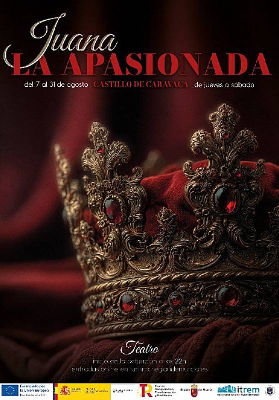 August 2025 Historical drama in Caravaca about Juana la Loca, the supposedly mad queen of Spain