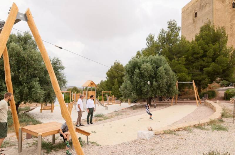 Lorca Castle gets brand-new children's playground