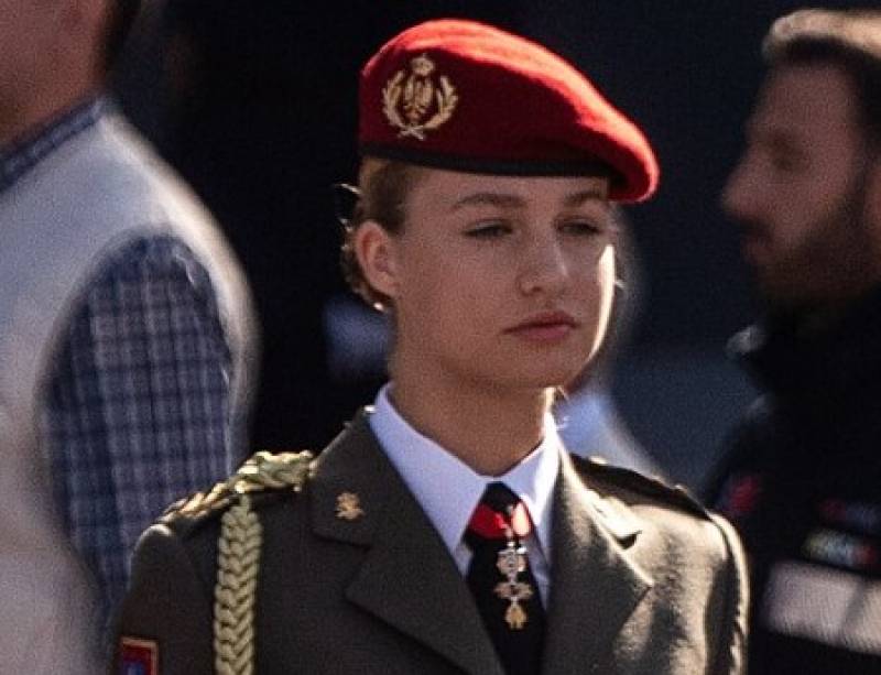 Princess Leonor prepares for military training at San Javier's General Air Academy