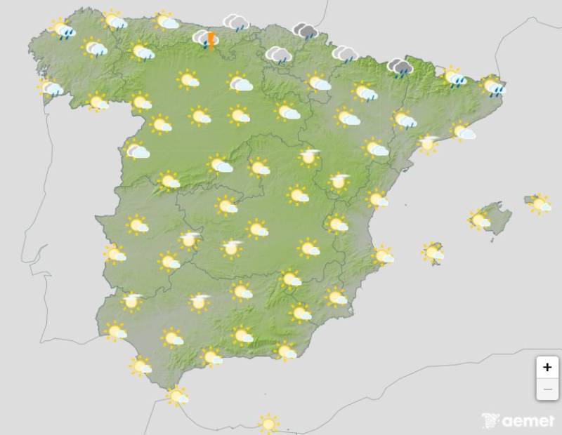 Rain in the north and hot in the south: Spain weekend weather forecast August 28-31