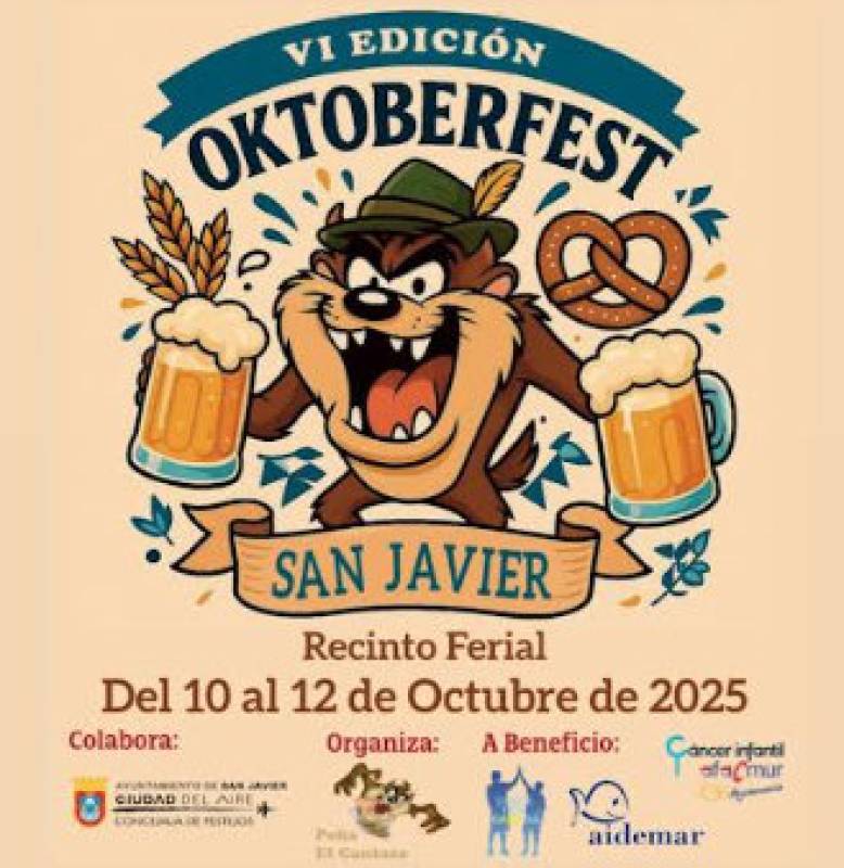 October 10 to 12 Oktoberfest in San Javer