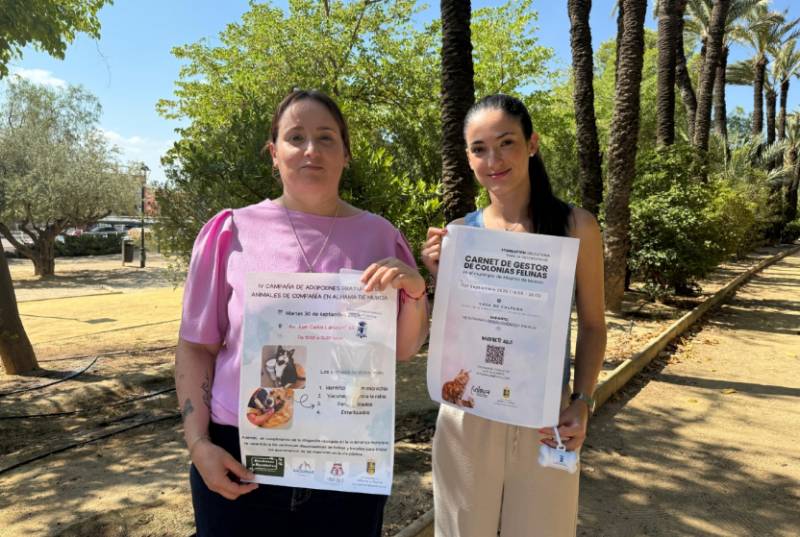 September 27 & 30 Pet adoption fair and cat colony course in Alhama de Murcia
