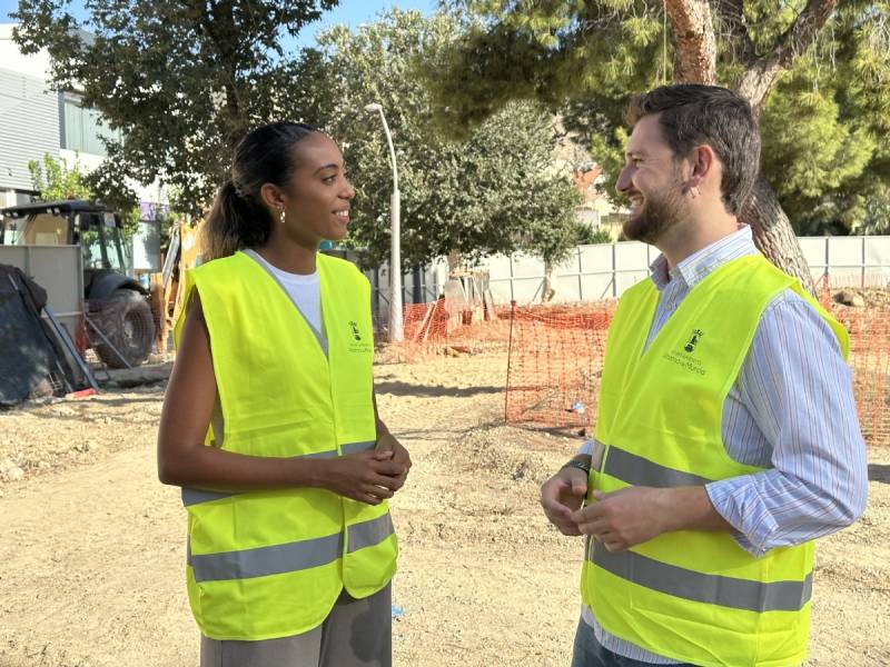 Alhama de Murcia’s long-delayed park project is now in full swing