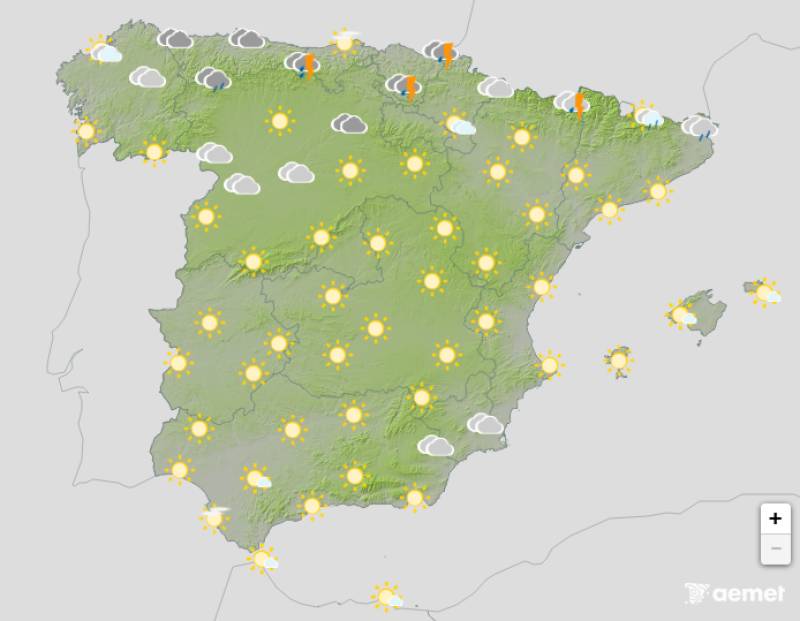 Rain, storms and more cold: Spain weather forecast September 22-25