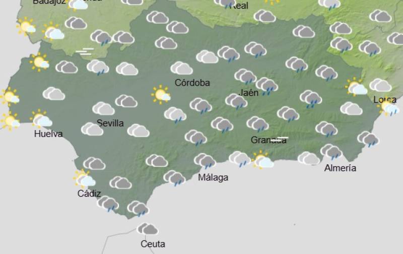 Andalucía weekly weather forecast Sept 29-Oct 2: Sunshine returning after an unsettled start