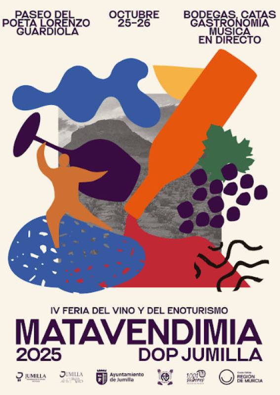 October 25 and 26 Matavendimia wine festival and fiestas in Jumilla