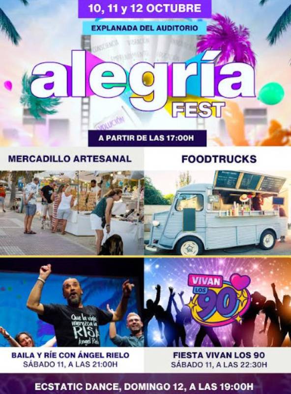 October 10 to 12 Alegria Fest in Aguilas
