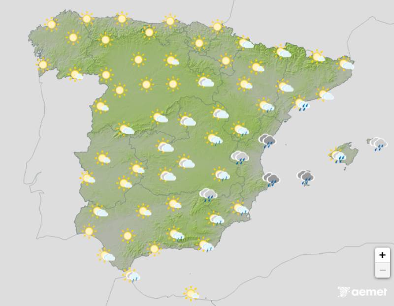 Spain braces for Storm Alice: Weather forecast October 9-12