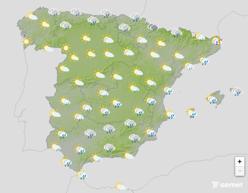 Storm Benjamin is on the way: Spain weather forecast October 23-26