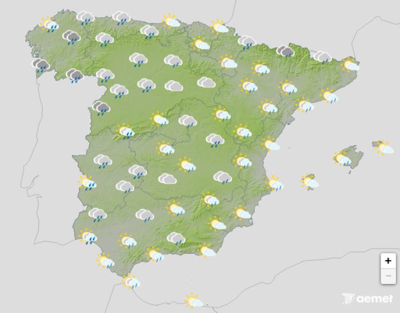 Wintery weather arrives in Spain: Weather forecast October 27-30