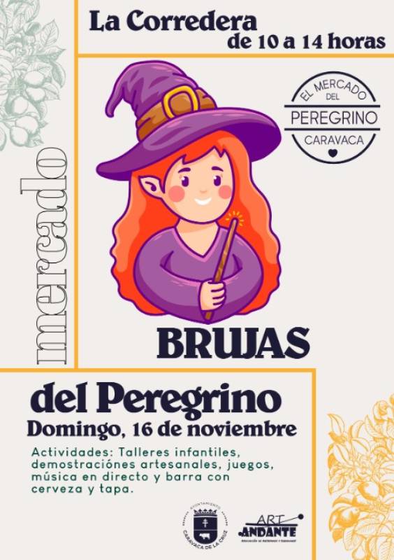November 16 Witchcraft-themed Pilgrims Market in Caravaca de la Cruz