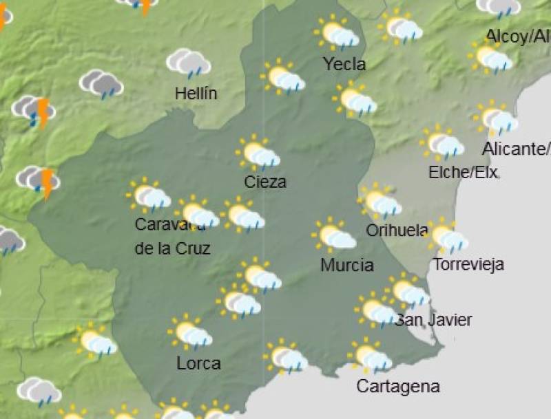Frosty fingers but toasty sun: Murcia weekend weather forecast November 27-30
