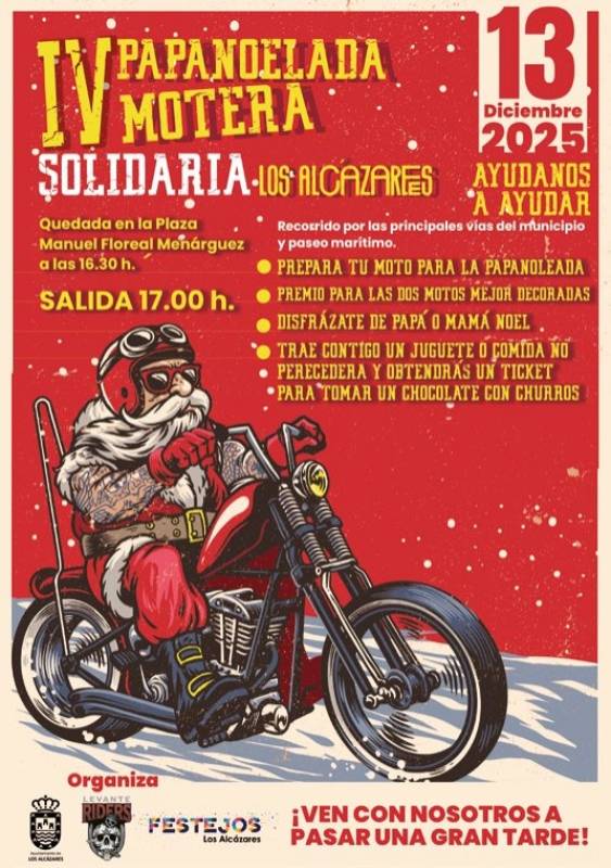 December 6 to January 5 Christmas, New Year and Three Kings in Los Alcázares