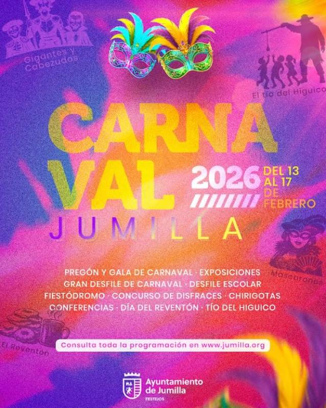 February 6 to 17 Carnival in Jumilla
