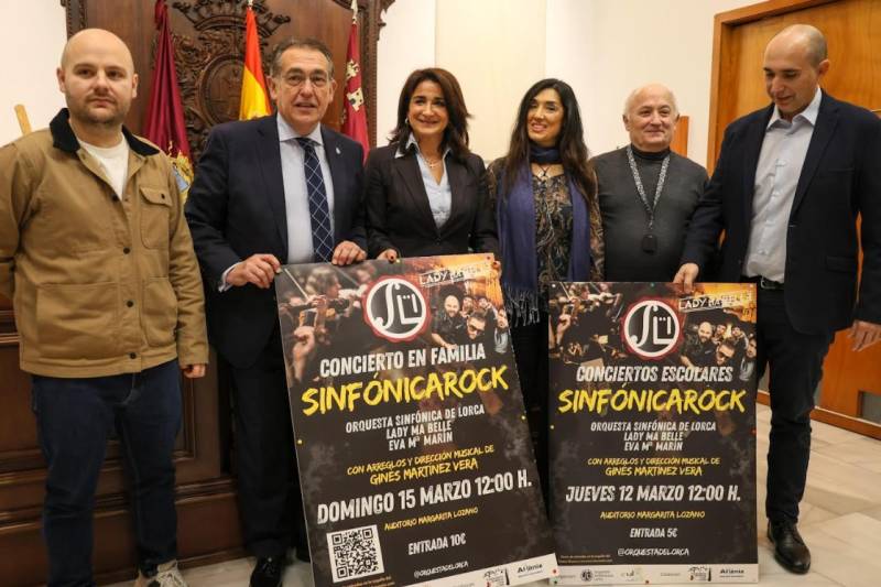 March 15 Rock concert by the Symphony Orchestra of Lorca