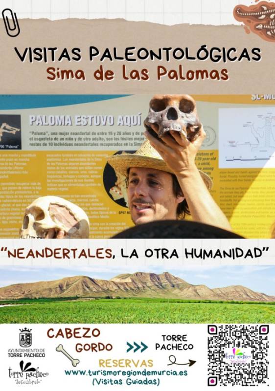 May 17 Free guided visit to the home of Neanderthal Man in Torre Pacheco