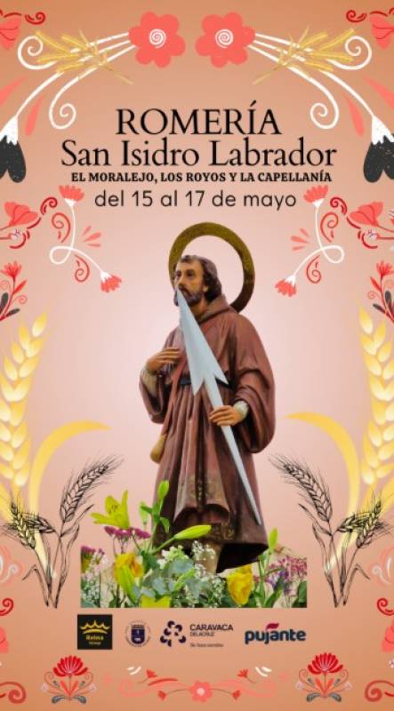May 15 to 17 The Romería of San Isidro Labrador in the Caravaca village of Poyos de Celda