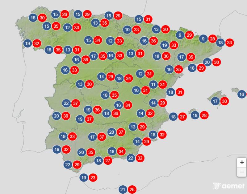 Spain braces for 40°C temperatures: Weather forecast June 11-14