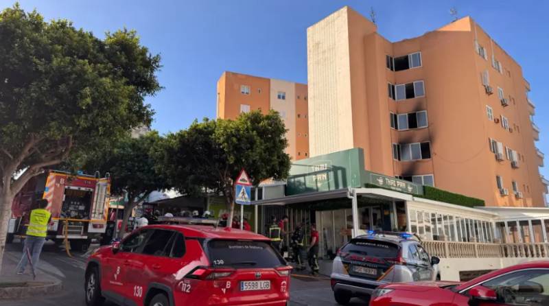Foreigner killed in Magaluf apartment fire that claimed 2 lives and injured 24