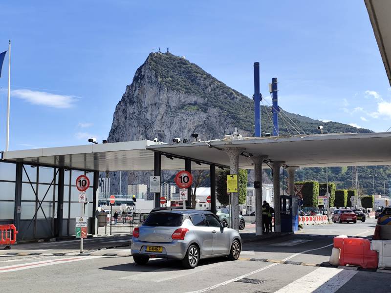 Work begins to dismantle the Gibraltar border fence ahead of historic Schengen integration