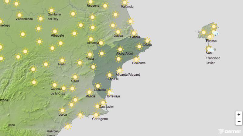 Alicante gets a brief break from intense heat before temperatures climb again: Alicante weather forecast July 27-30