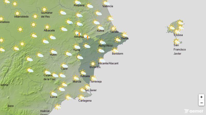 40C heat before storms bring a change midweek: Alicante weather forecast August 3-6