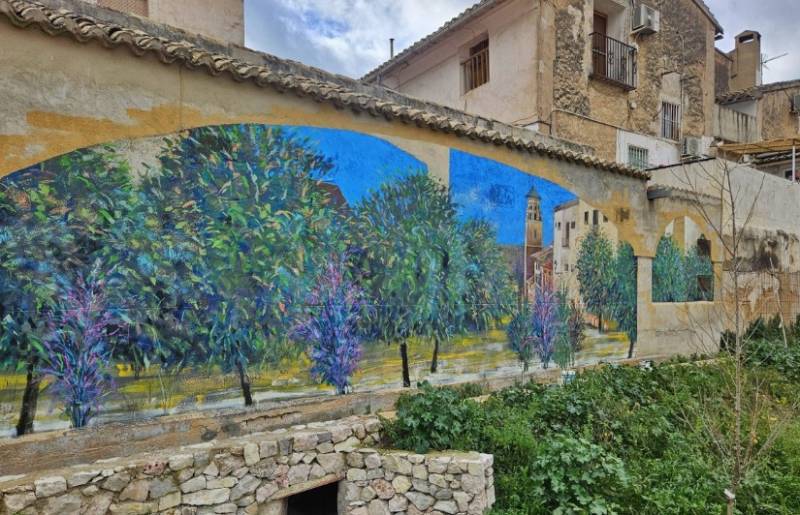 Urban art in Caravaca strengthening the identity and character of the city