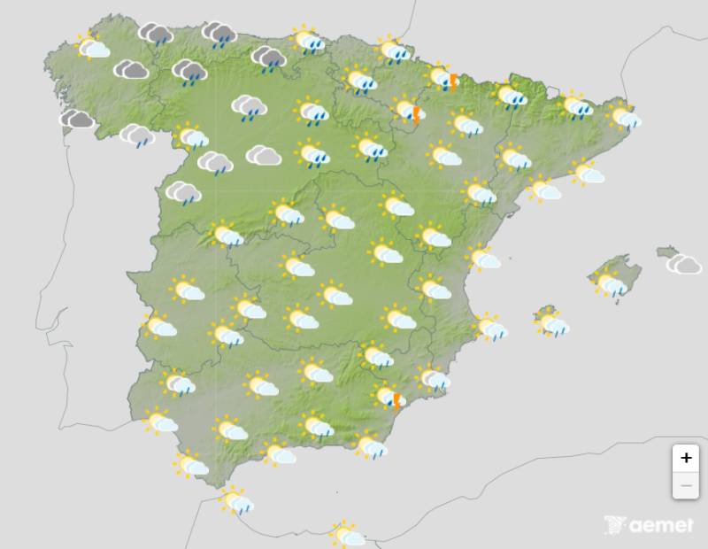 Spain weather forecast August 17-20: Scorching temperatures followed by storms, hail and heavy rain
