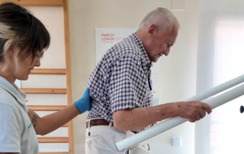How a nursing home in Murcia helped British resident Barry walk again