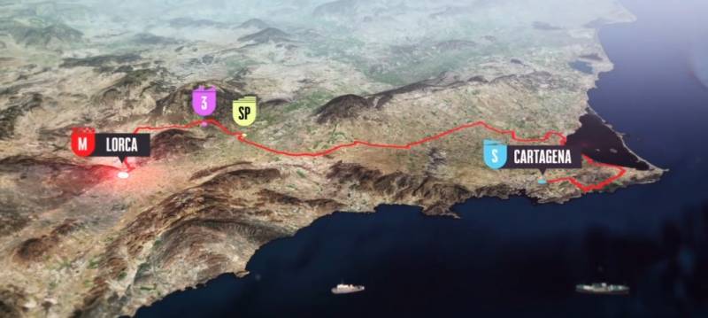 September 2 Cycling’s Tour of Spain comes to Lorca
