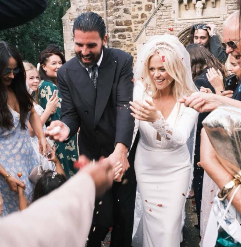 Inbetweeners star Emily Atack celebrates her wedding in Mojácar