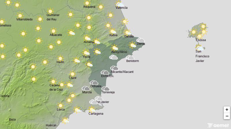 Alicante weekend weather September 24-27: Temperatures keep climbing