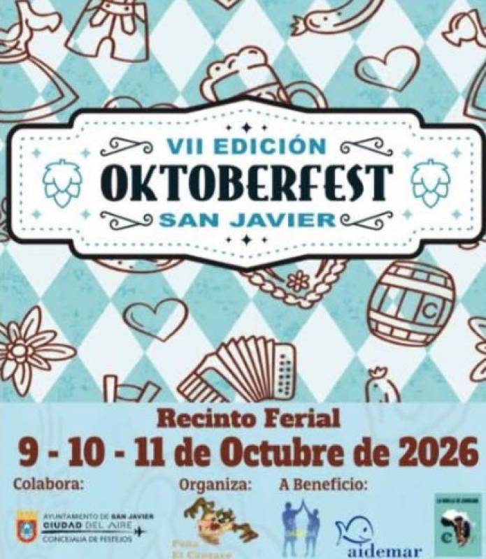 October 9 to 11 Oktoberfest in San Javer