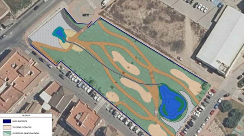 Floodable park will protect San Javier from torrential downpours