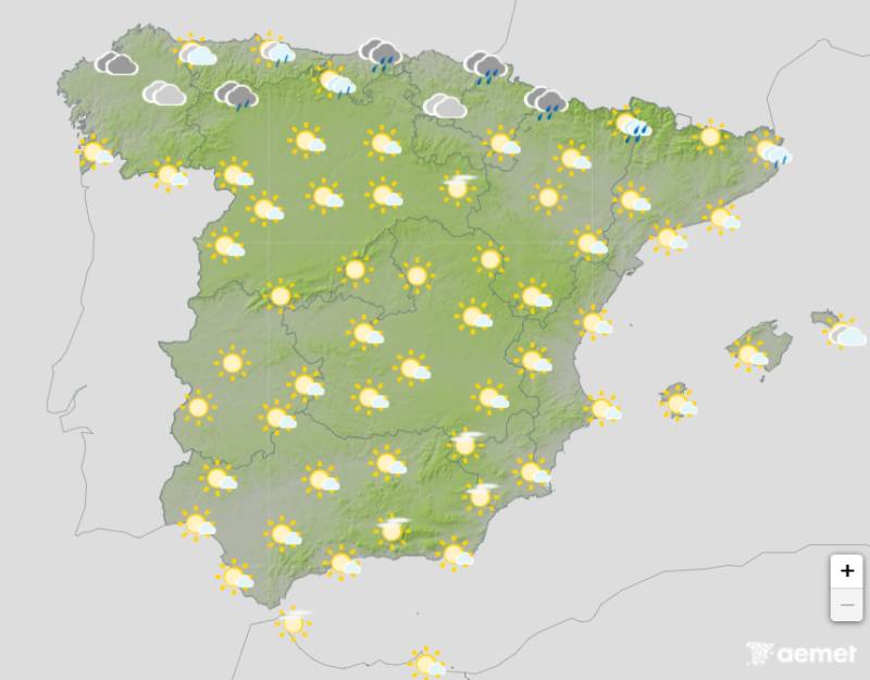Spain weather forecast October 22 to 25: Storm Austen brings orange alerts and 7m waves