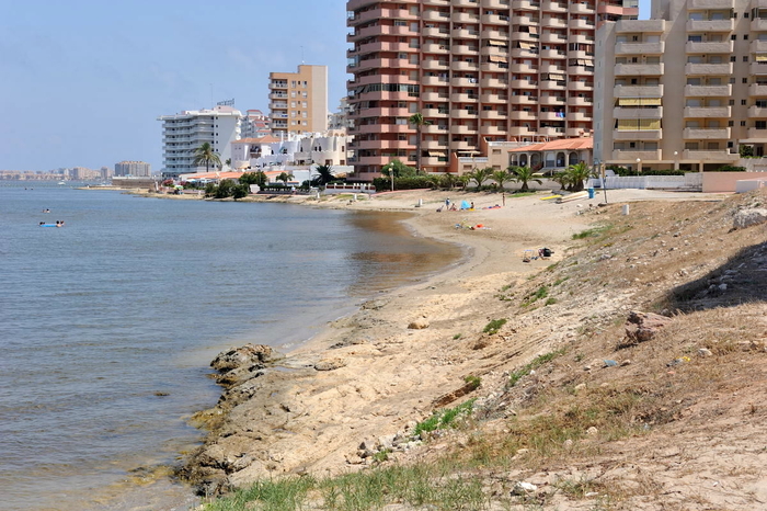 Playa Las Antillas, A Mar Menor beach in the San Javier section of La Manga